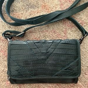 Day & Mood 100% Genuine Leather Crossbody Wallet